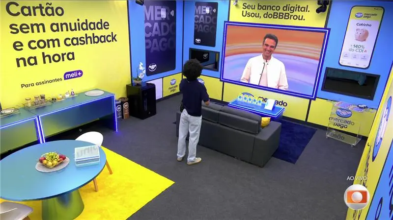 Imagem de Breno no quarto secreto do BBB 26.