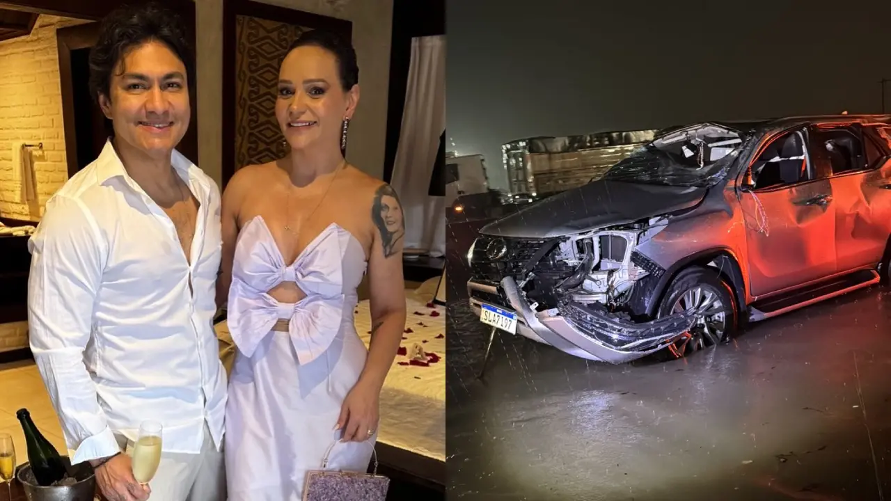 Aduílio Mendes estava com a esposa quando sofreu o acidente de carro.