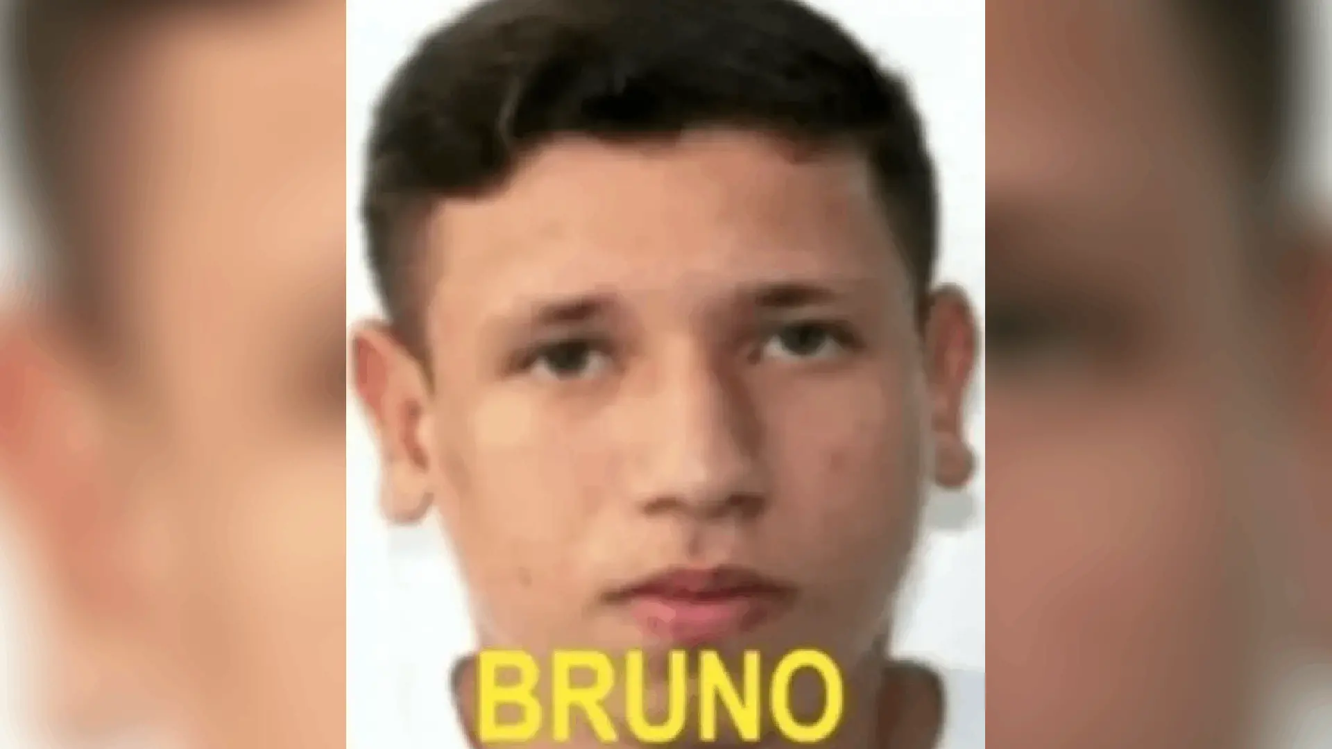 Imagem do acusado de estupro coletivo Bruno Felipe dos Santos Allegretti, último foragido que se entregou à polícia nesta quarta.