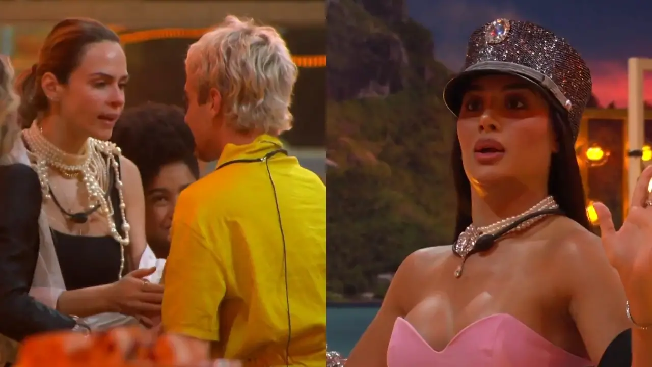 Reações de Ana Paula e Jordana ganharam comentários nas redes sociais.