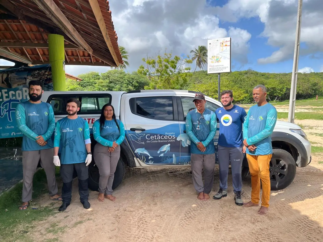 Profissionais do projeto 