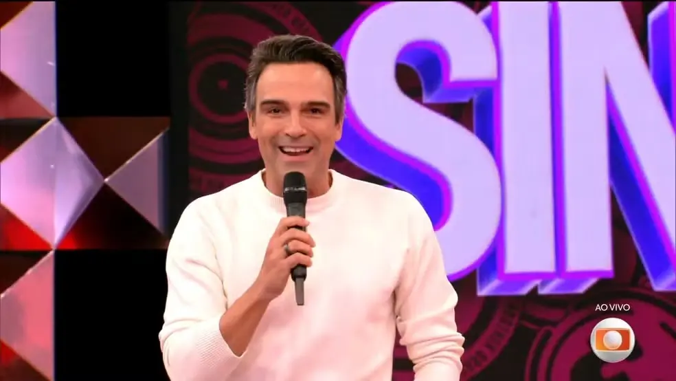 foto do apresentador do BBB, Tadeu Schmidt.