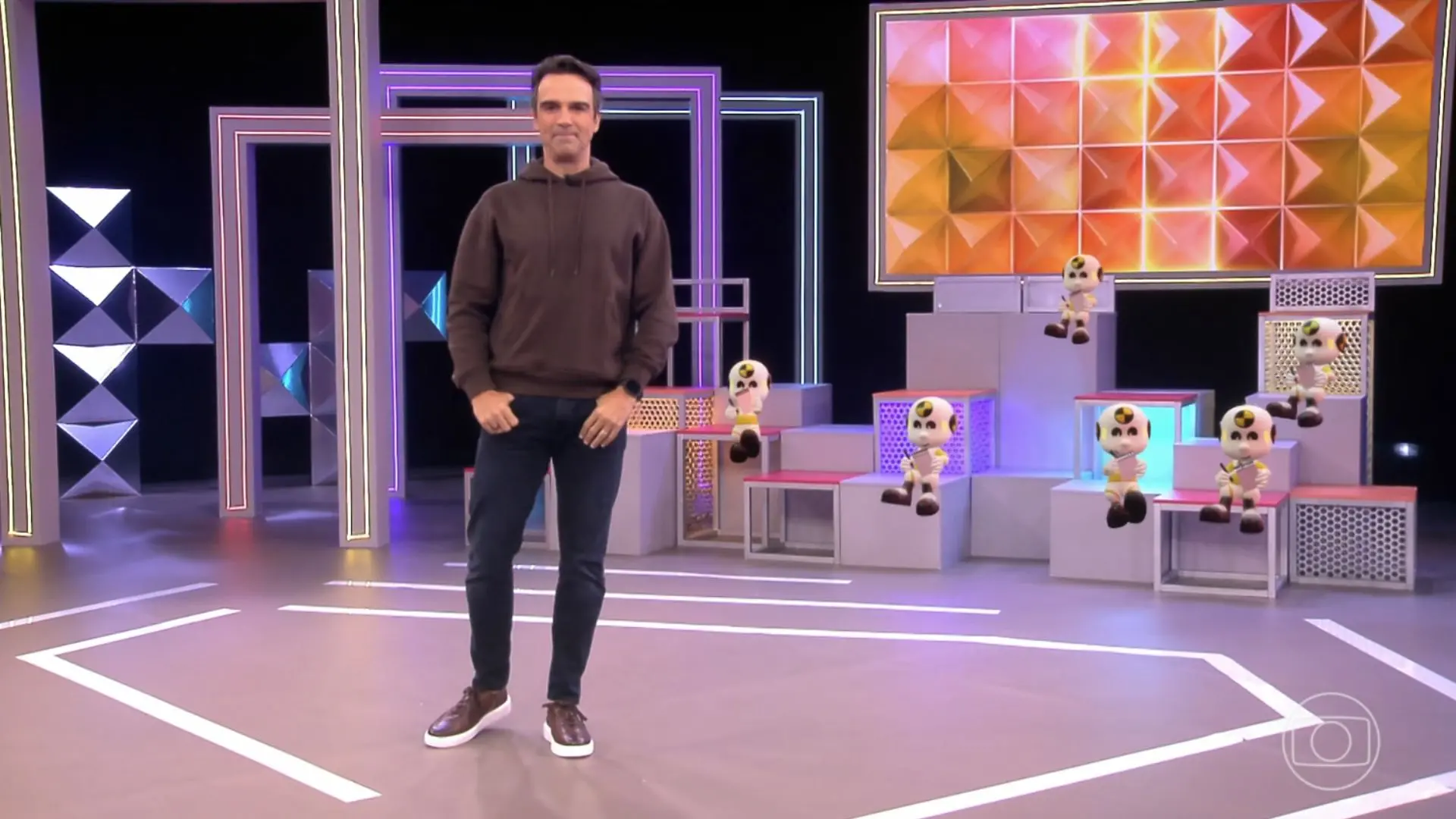 Foto do apresentador Tadeu Schmidt, do BBB 26.