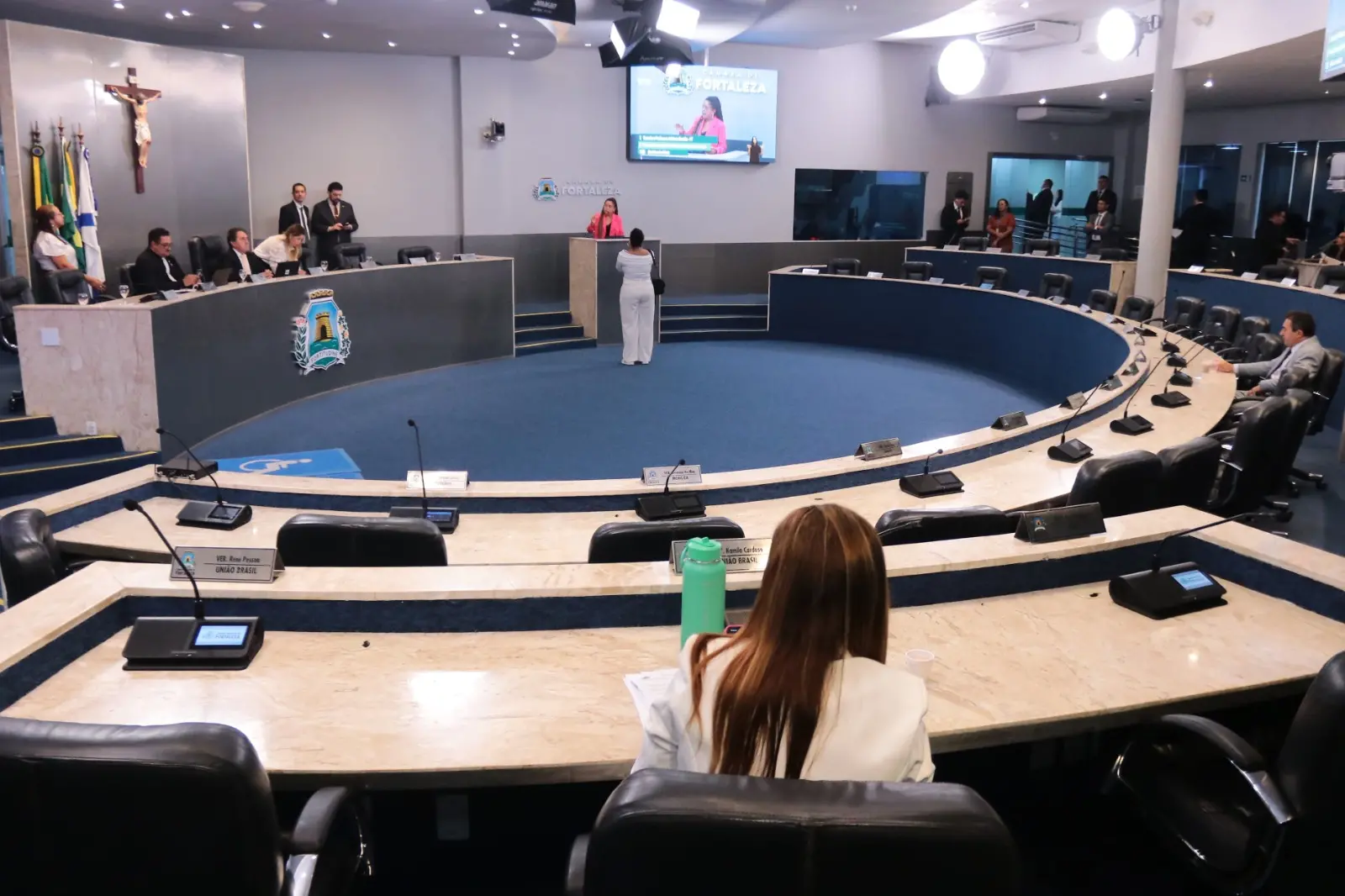 Foto do Plenário Fausto Arruda.