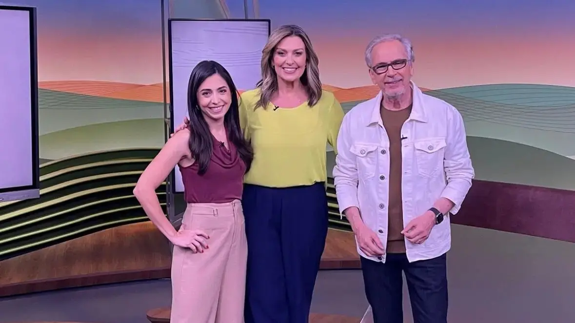 Imagem de divulgação das apresentadoras do Globo Rural.