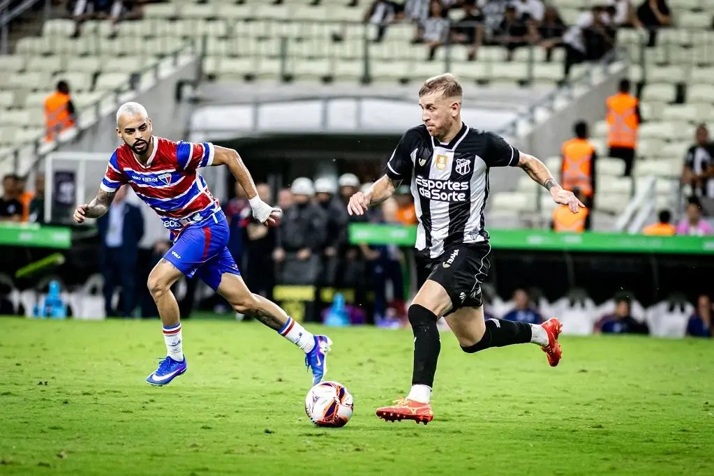 Atletas de Ceará e Fortaleza no Clássico-Rei