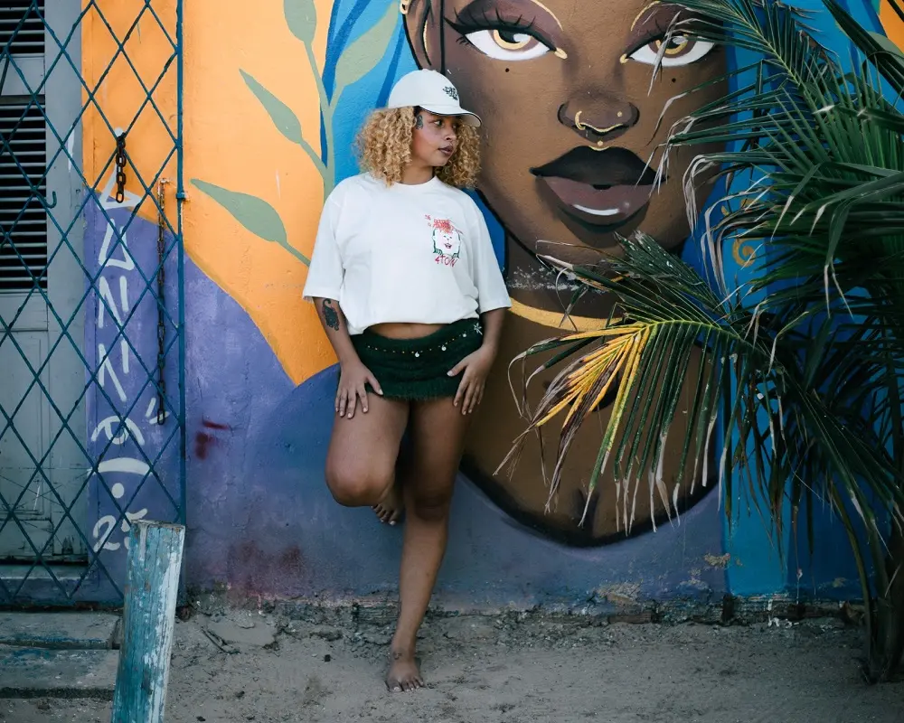 Ynaiã, de 23 anos, começou a rimar na adolescência.