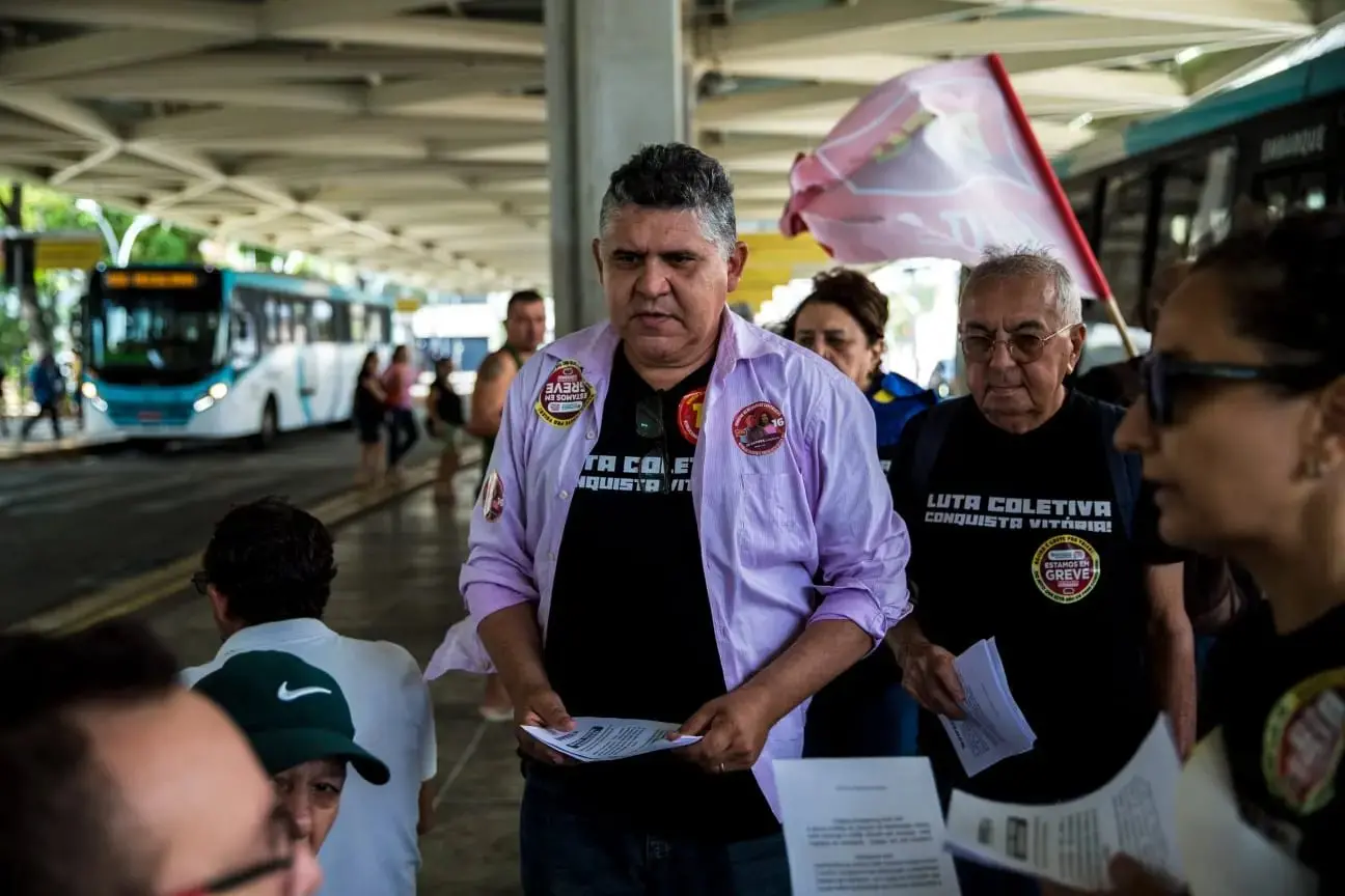 Foto do sindicalista Zé Batista, do PSTU Ceará.