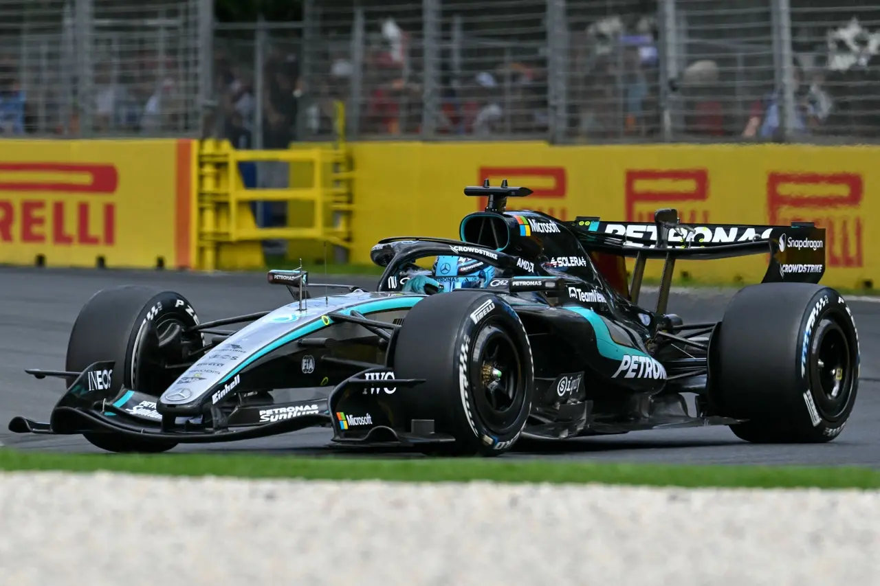 Imagem da notícia Russell, da Mercedes, vence GP da Austrália na abertura da temporada 2026 de Fórmula 1