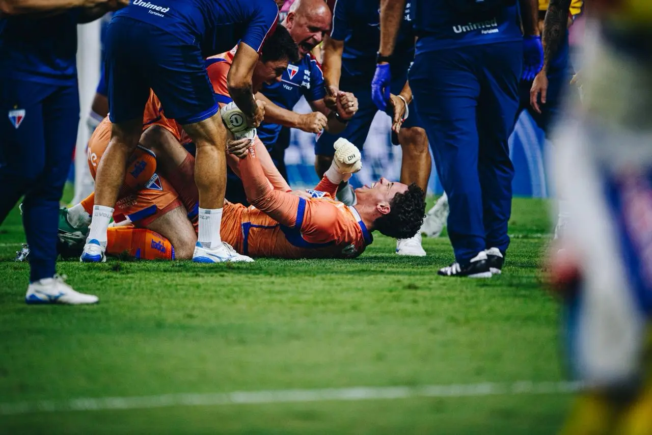 Imagem da notícia Herói do Fortaleza no título do Cearense, goleiro Brenno afirma: 'Motivo de orgulho'