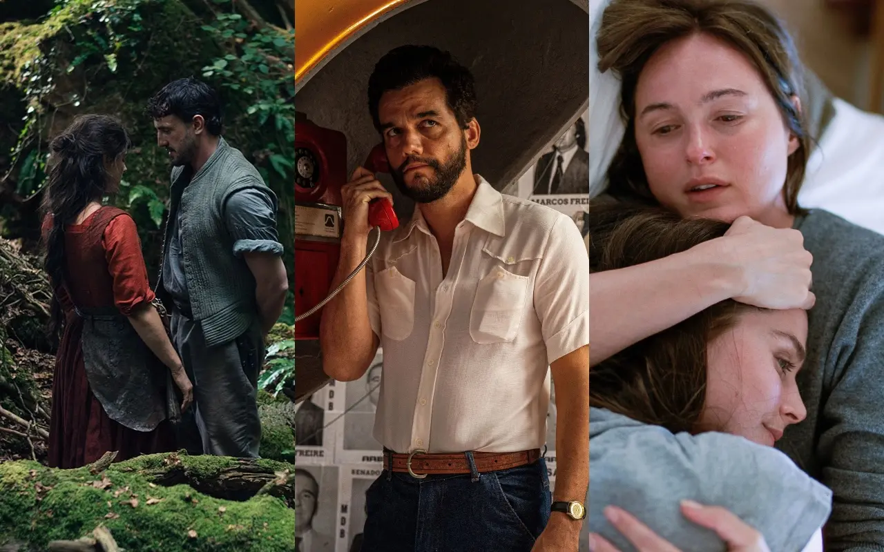 Imagem de divulgação de Hamnet, O Agente Secreto e Valor Sentimental para matéria sobre onde assistir filmes indicados ao Oscar 2026.