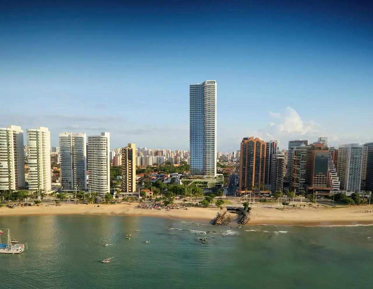 Imagem da notícia Apartamentos em superprédios de Fortaleza chegam a R$ 20 milhões; veja projetos mais caros