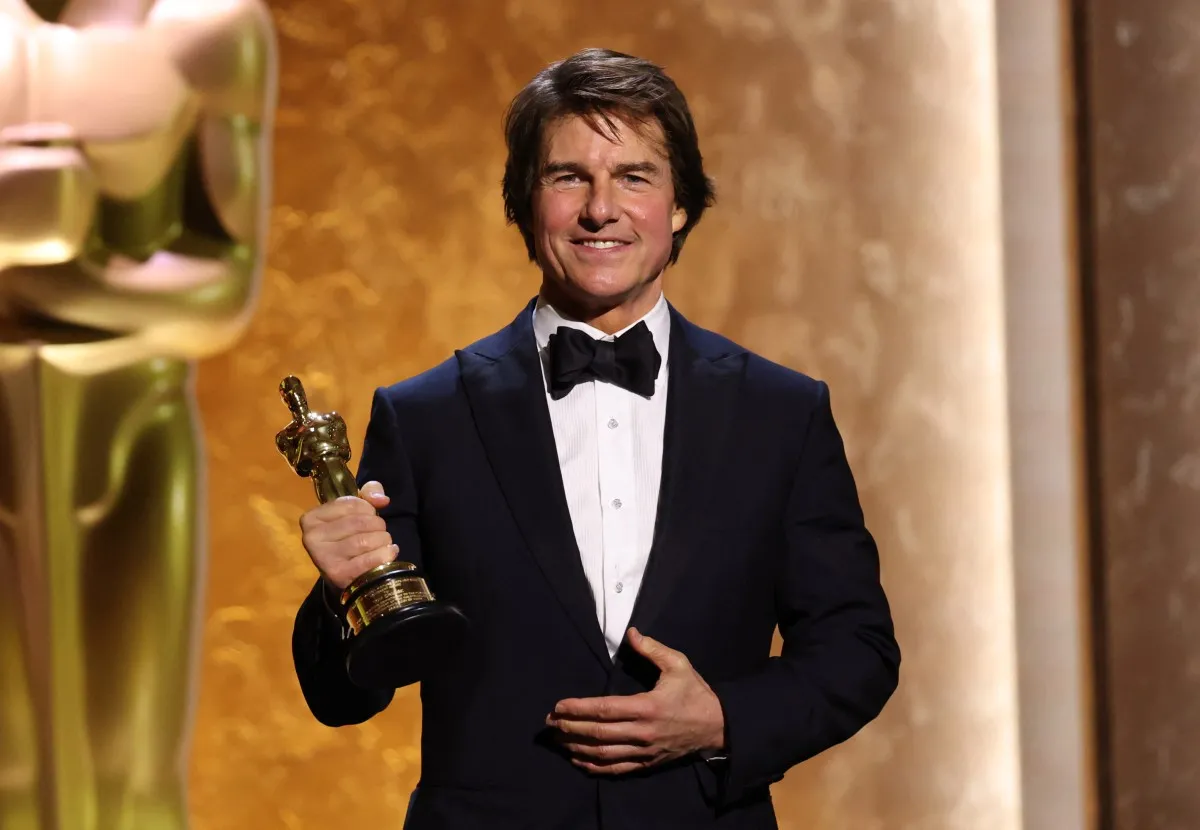 Tom Cruise foi homenageado pela indústria do cinema em 2025.
