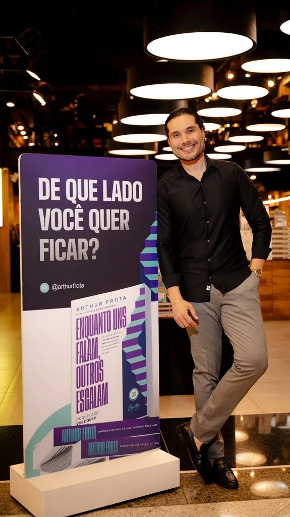 O autor possui uma trajetória consolidada no mercado da tecnologia