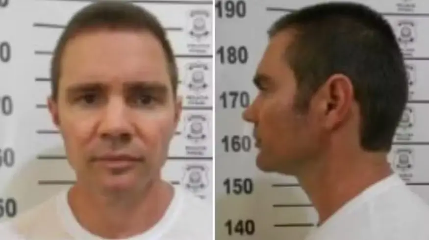 Daniel Vorcaro na prisão. De frente e de lado.