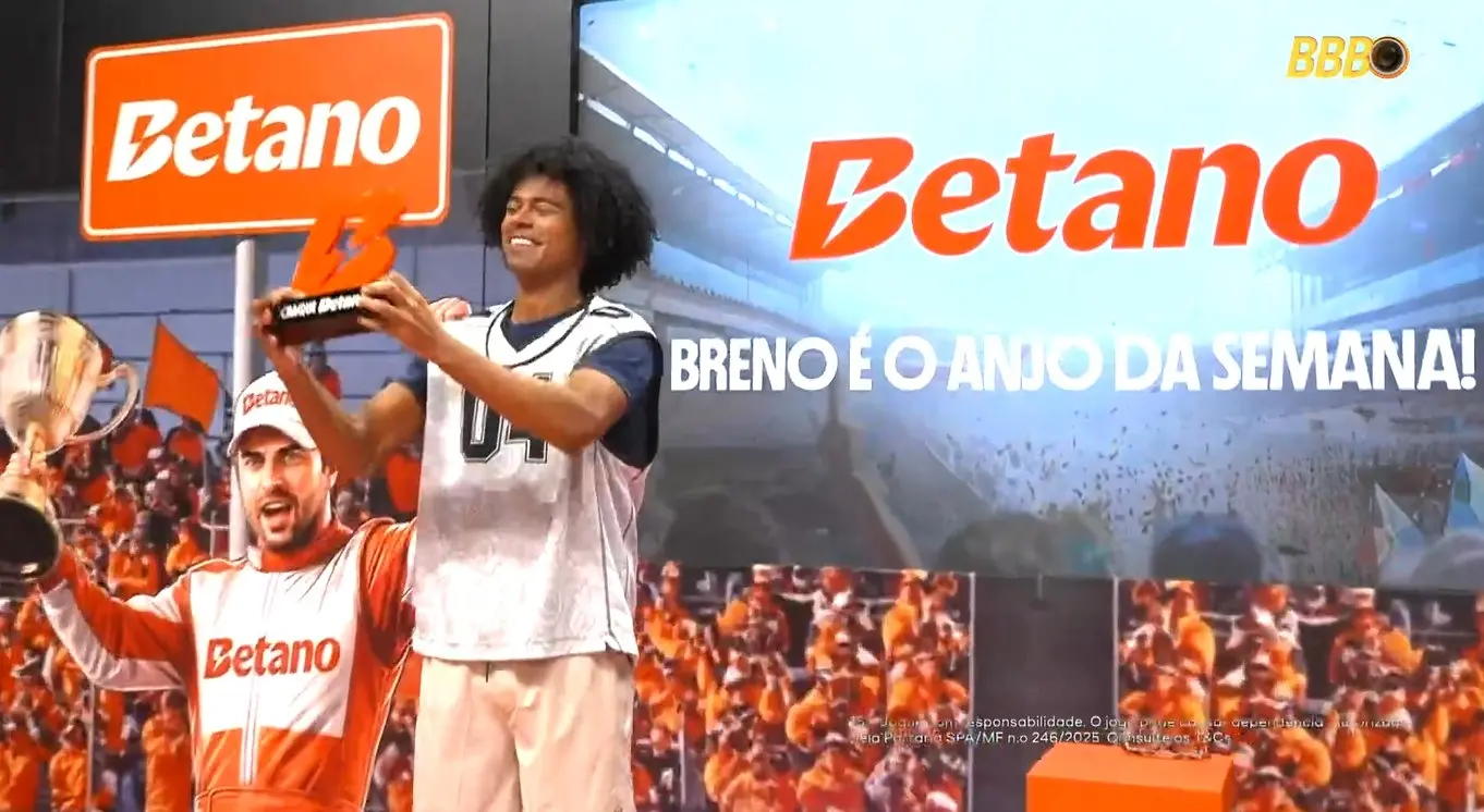 Imagem de Breno vencendo a Prova do Anjo do BBB 26.