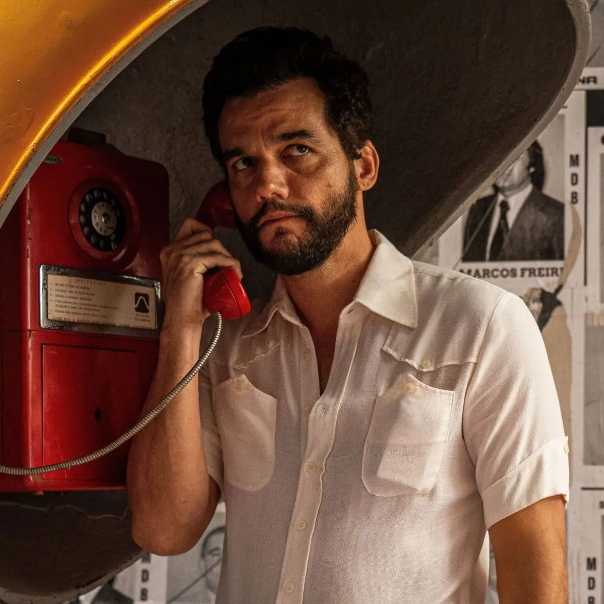 O ator Wagner Moura em cena do filme 