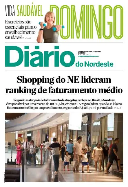 Capa da edição do dia