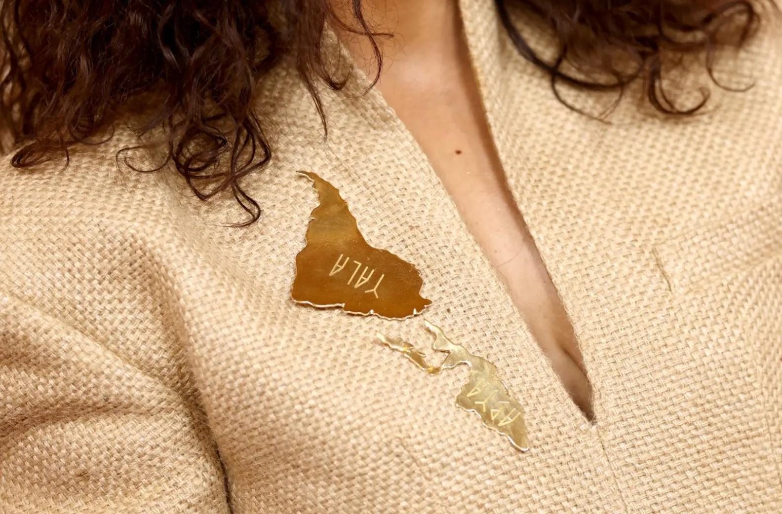 Broche da América Invertida.