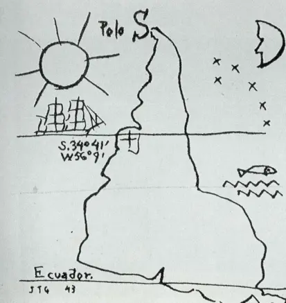 América Invertida de Joaquín Torres García.