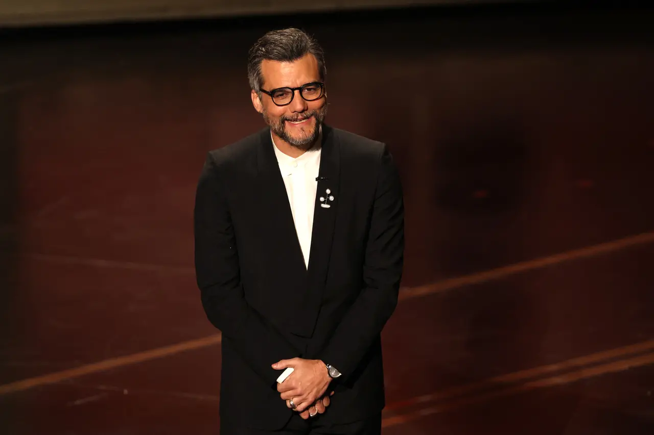 Wagner Moura durante a apresentação da categoria Melhor Seleção de Elenco no Oscar 2026.