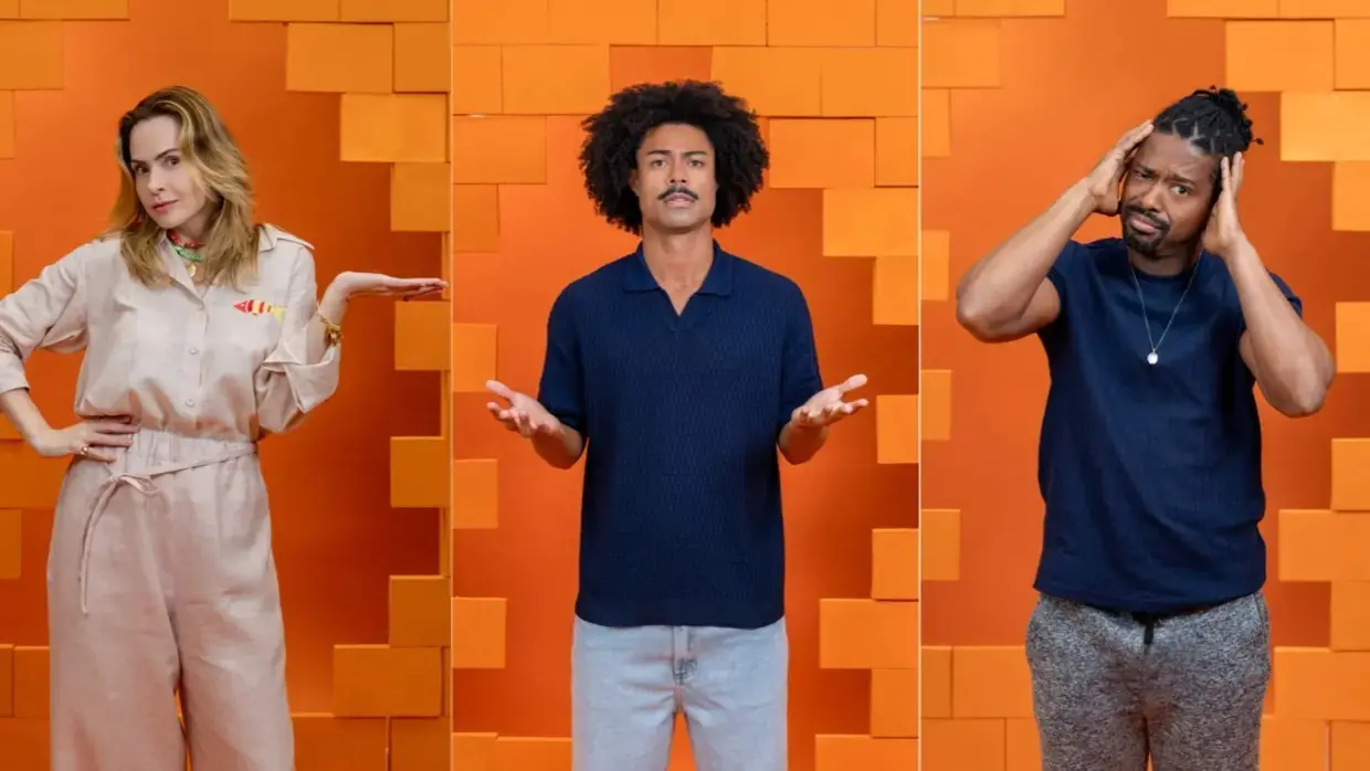 Ana Paula, Breno, e Leandro.