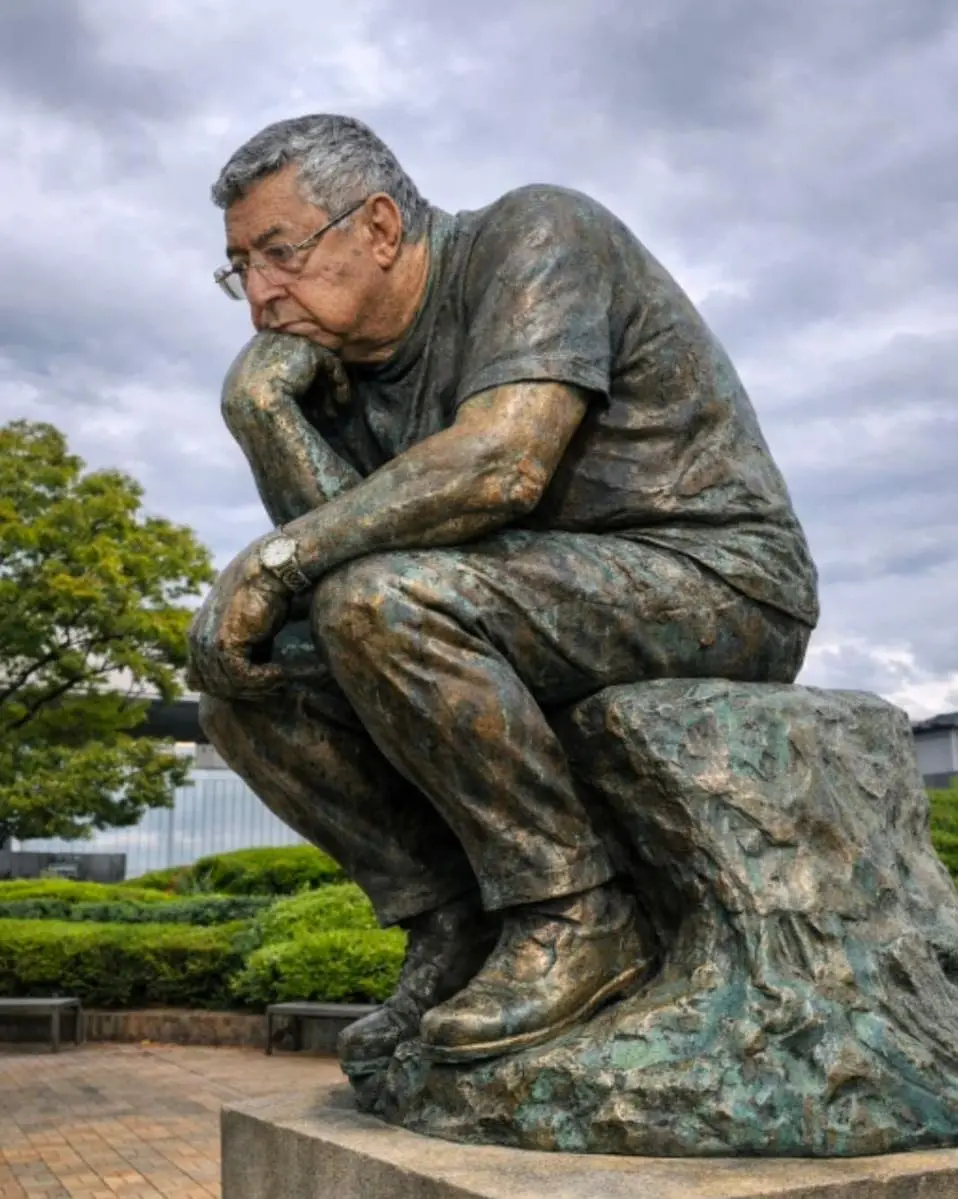 Wilton Bezerra em estátua