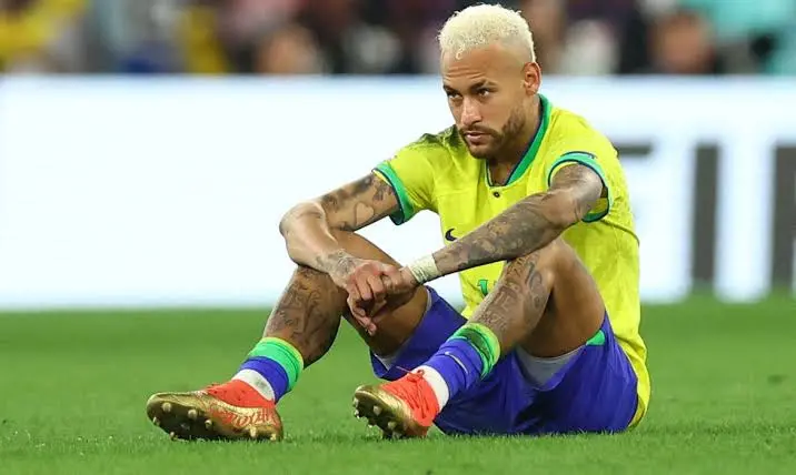 Neymar em ação pela Seleção Brasileira