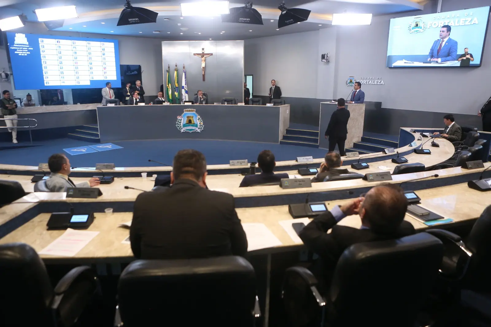 Foto do Plenário Fausto Arruda.