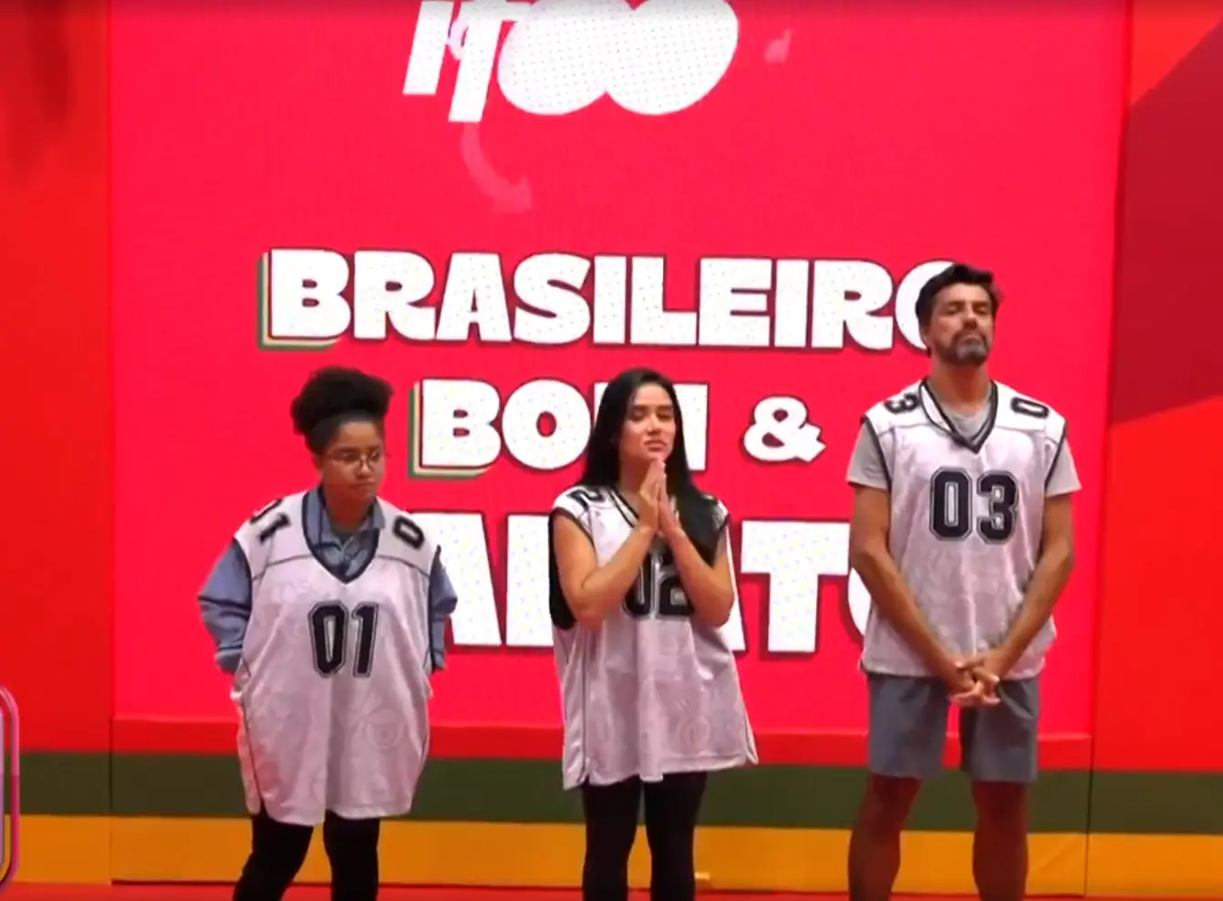 Foto de participantes do BBB 26 na décima prova do líder.