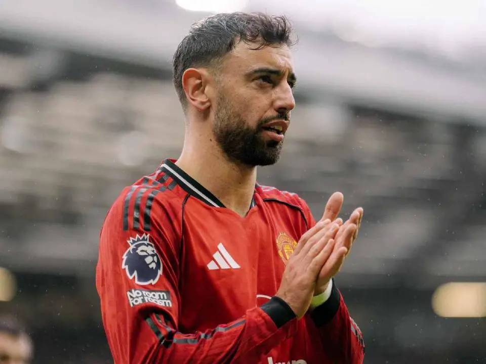 Bruno Fernandes em ação pelo Manchester United