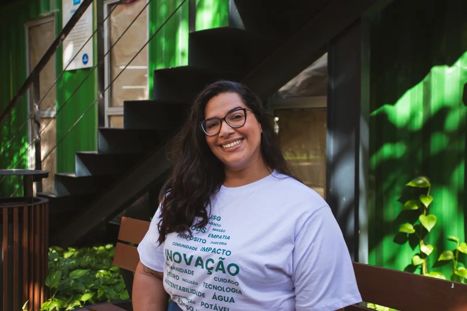 Letícia Nunes é engenheira ambiental