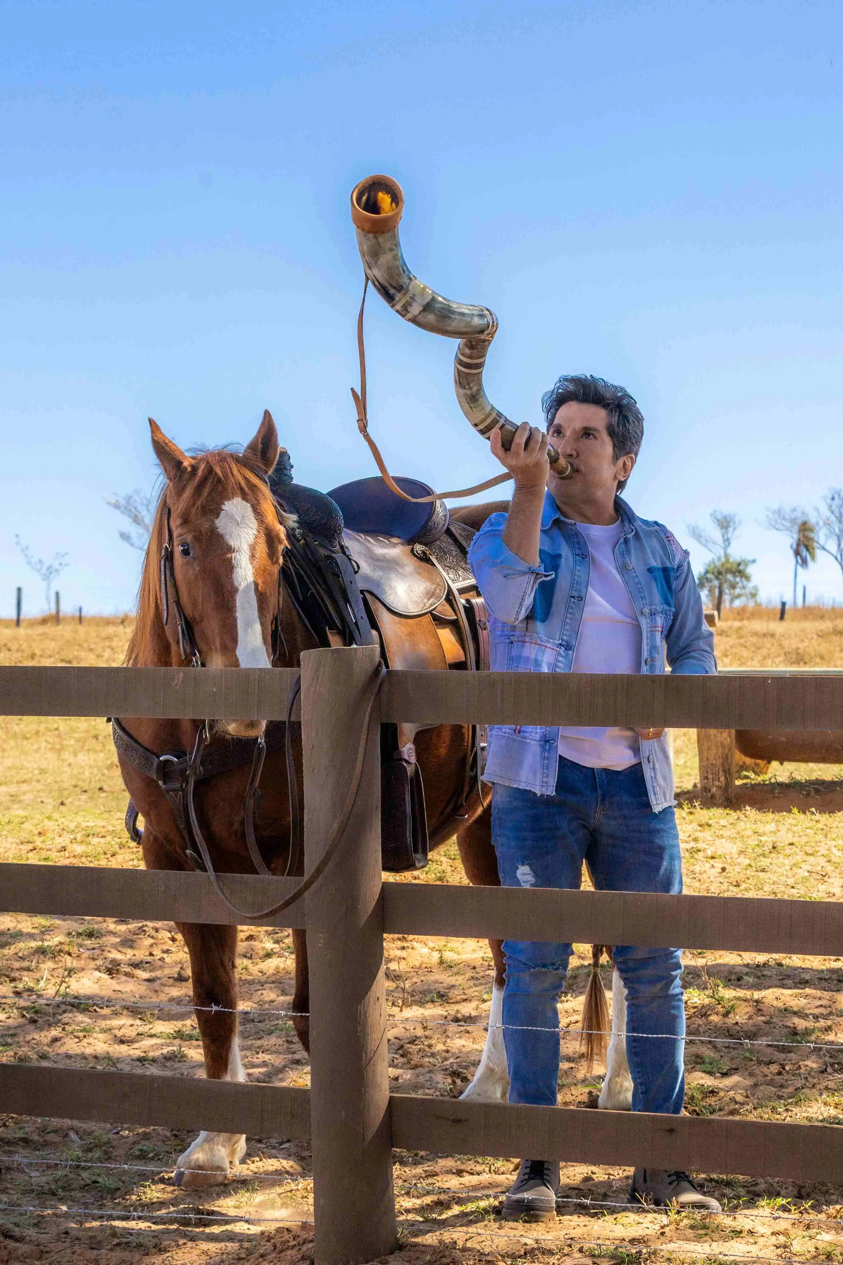 Imagem do cantor Daniel, para o programa Viver Sertanejo.