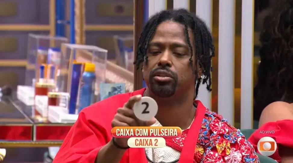 Imagem do participante Leandro Boneco, do BBB 26, para matéria sobre Triângulo do Risco.