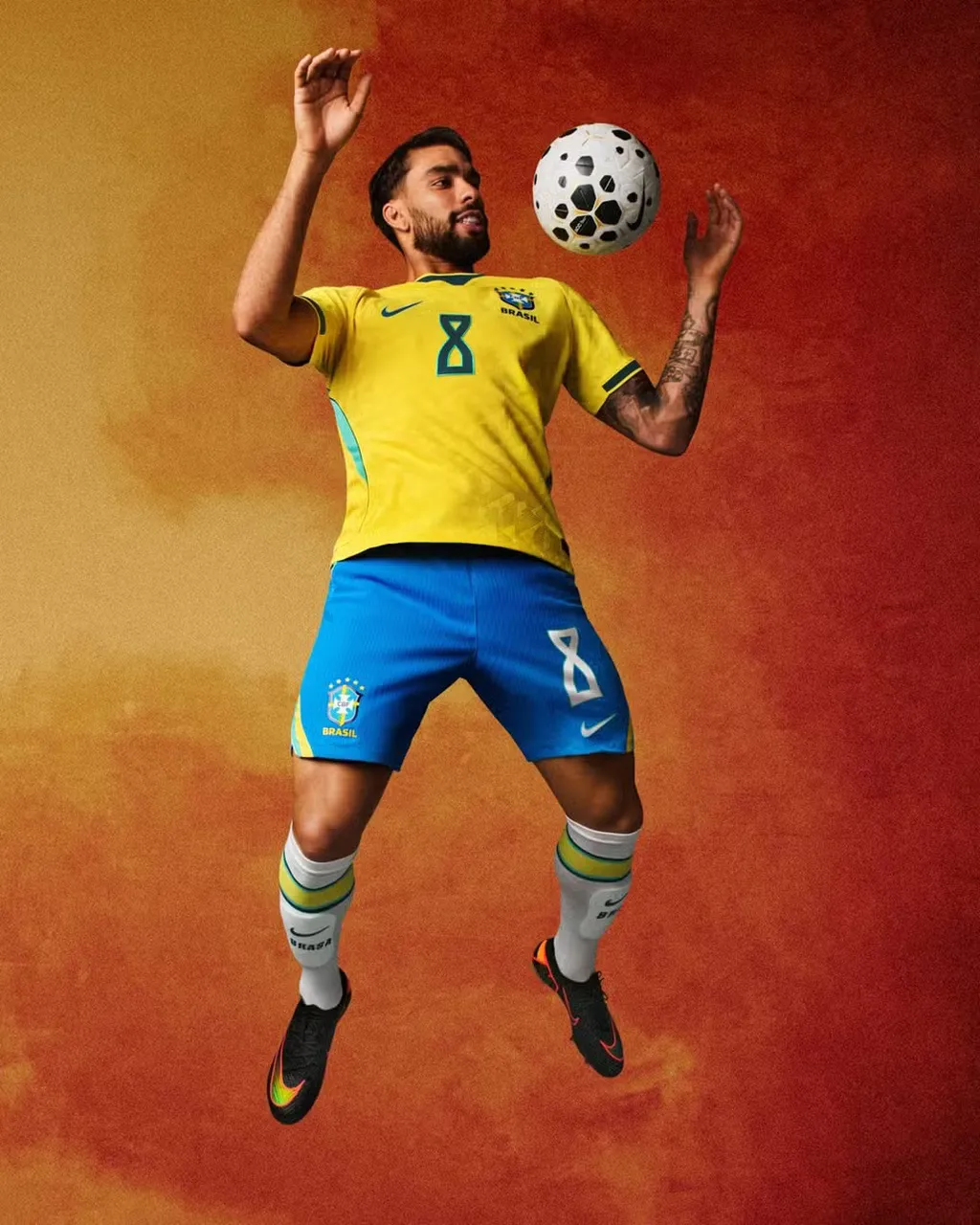 Uniforme 1 do Brasil lançado neste sábado