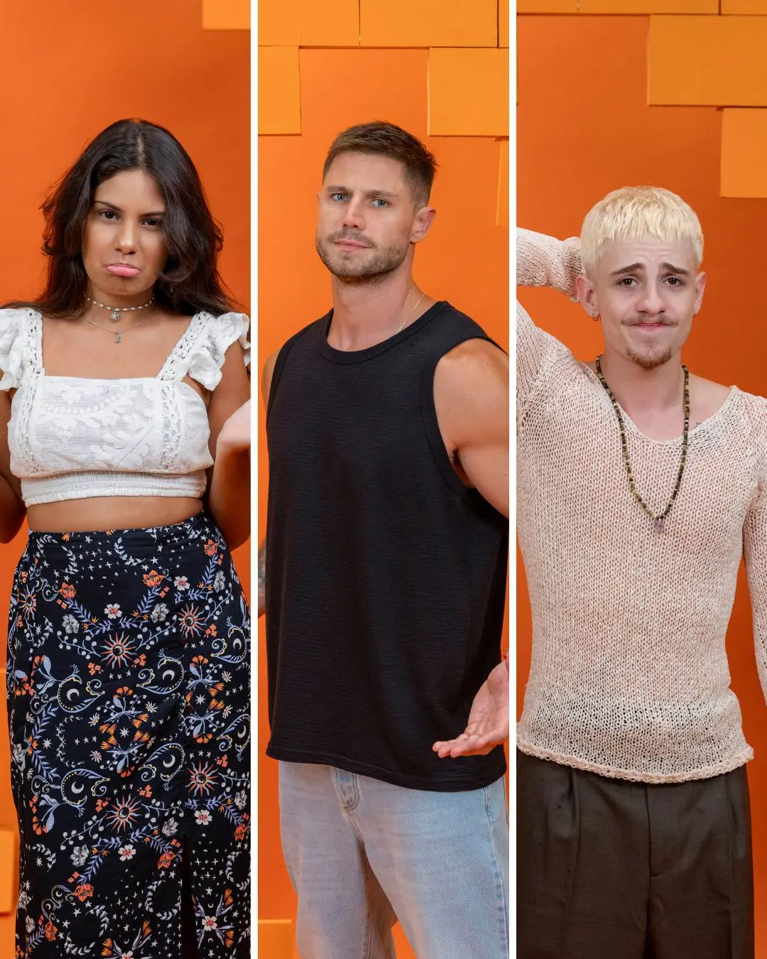 Imagem da notícia Enquete BBB 26: Gabriela, Jonas ou Juliano? Quem deve sair do reality?