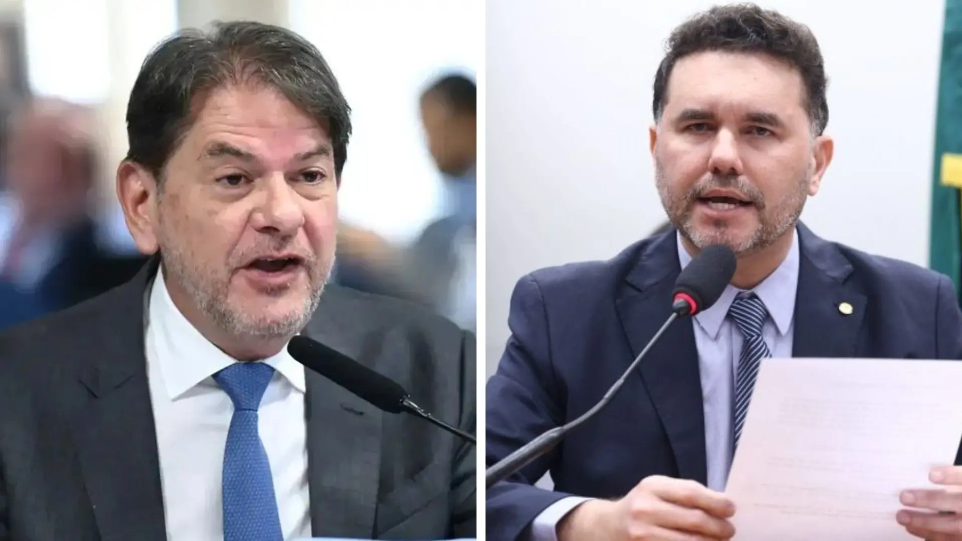 Senador Cid Gomes e deputado Moses Rodrigues