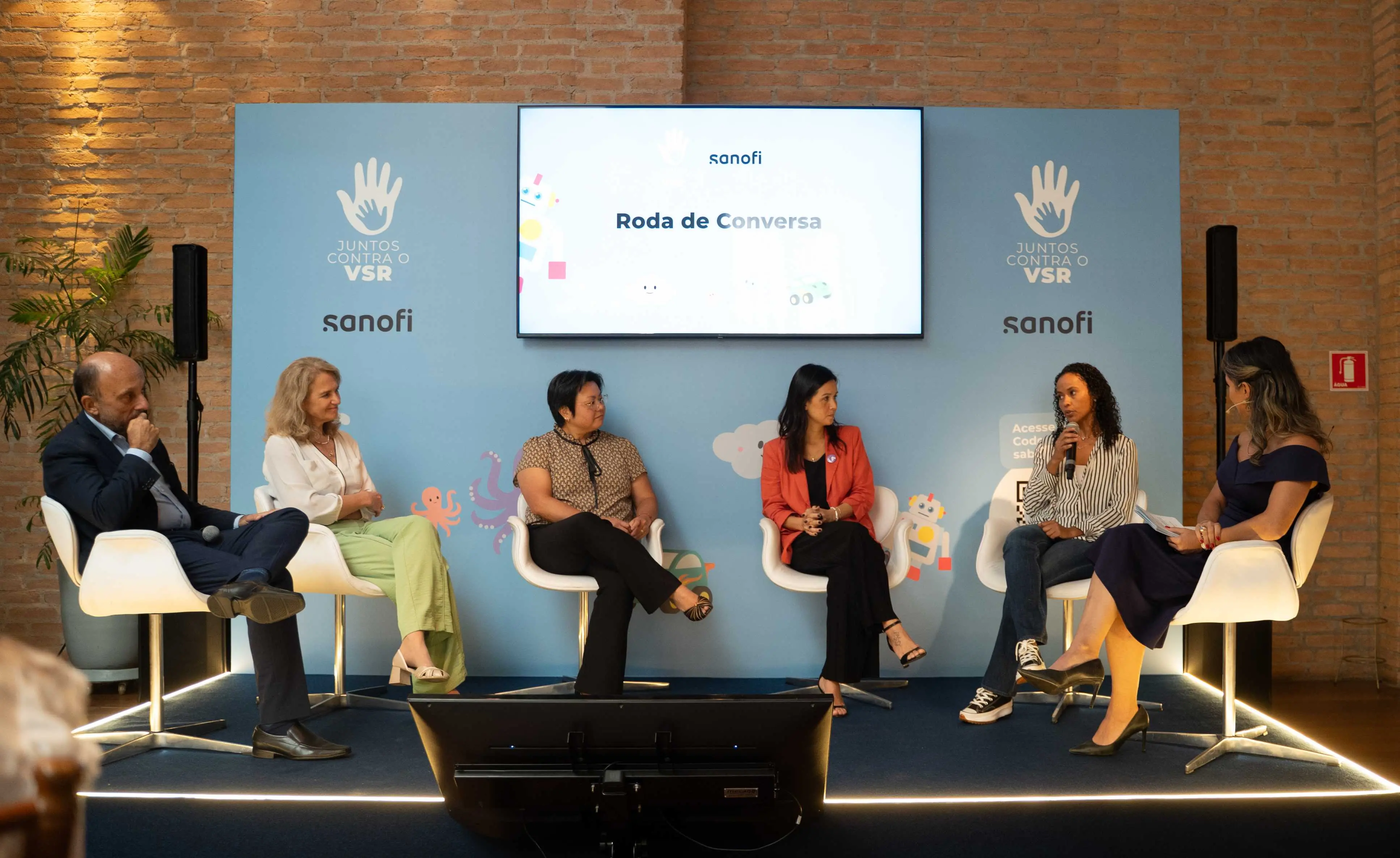 Imagem de entrevistados para matéria sobre imunização de bebês contra VSR pode prevenir bronquiolite e reduzir internações na sazonalidade.