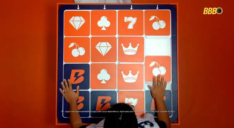 Imagem de Tia Milena jogando a Prova do Líder do BBB 26.