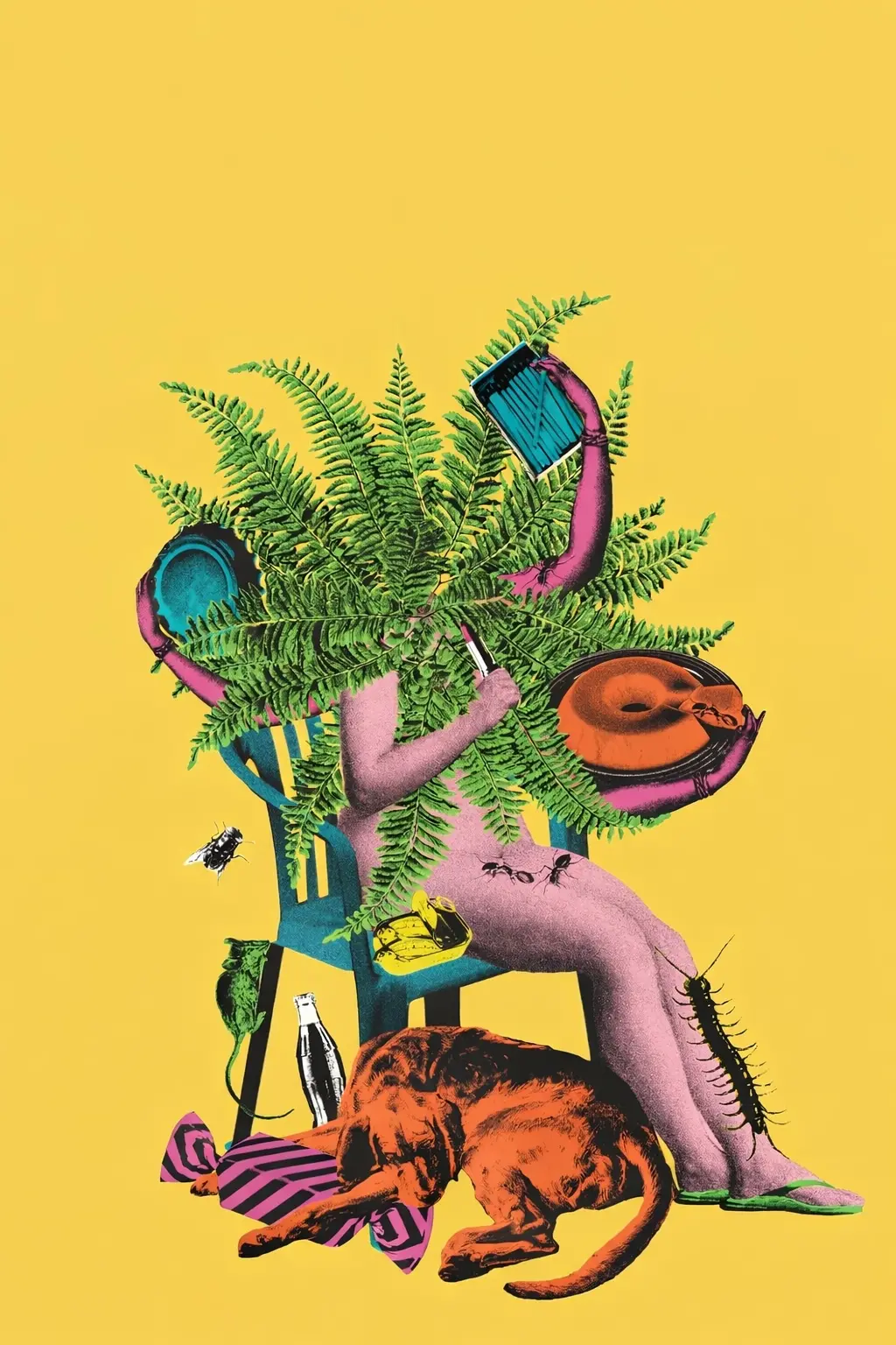 Imagem de capa do livro Cor de Defunto, da escritora cearense Cami di Malta.