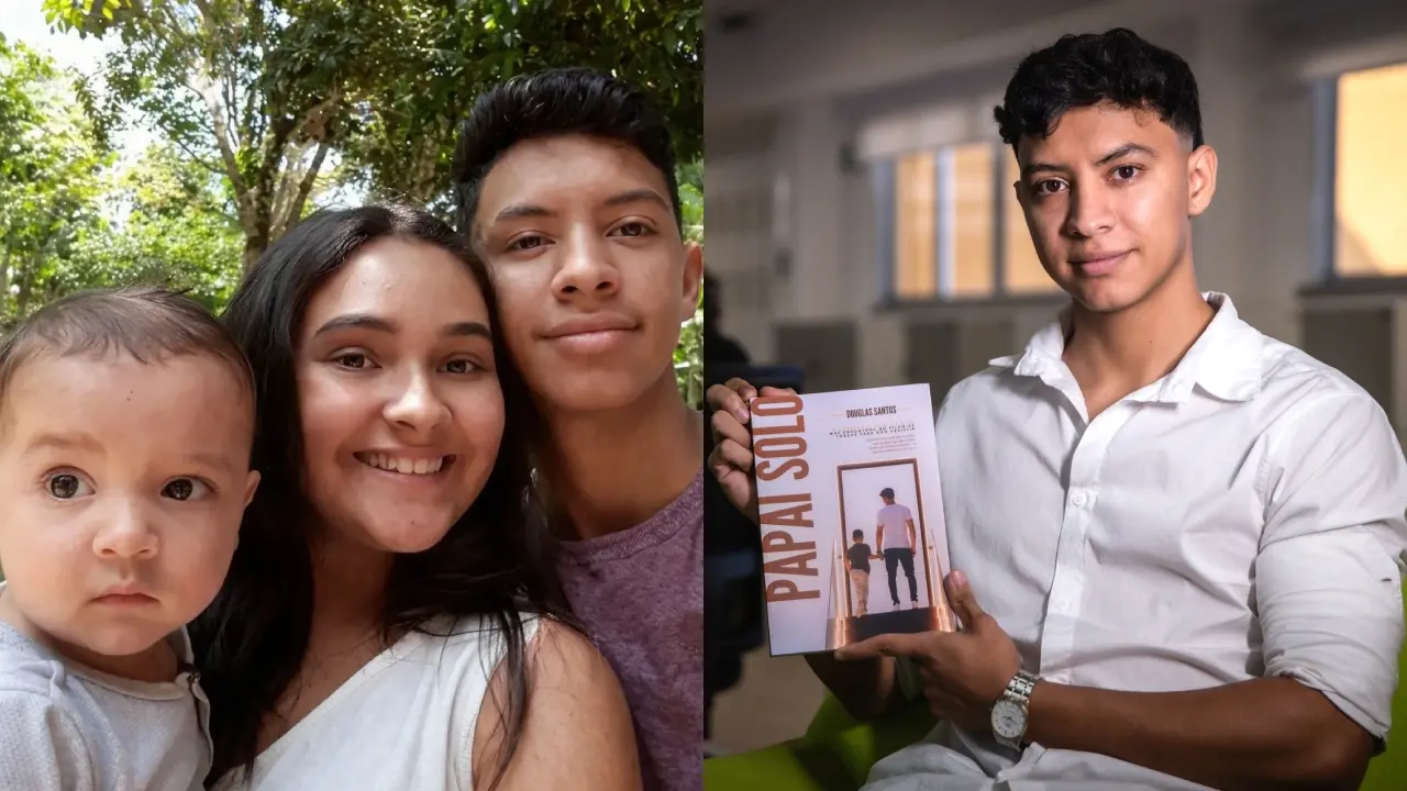 Douglas Santos escreveu o que passou do nascimento do filho até a perda da companheira em Tianguá, no Ceará.