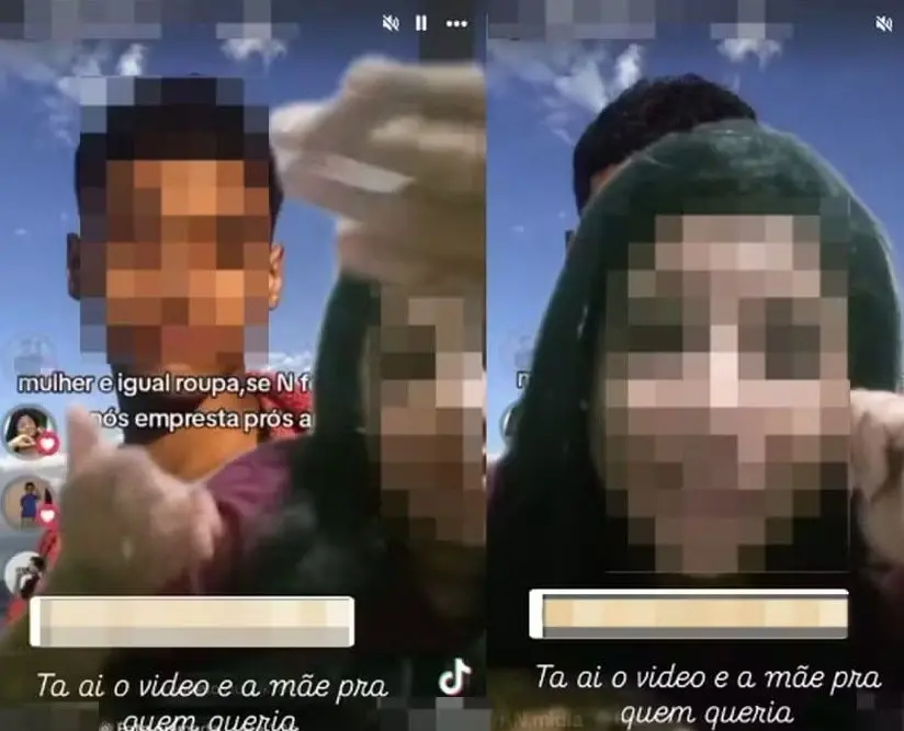 A mãe expôs o filho após postagem machista em perfil secreto e viralizou nas redes. 