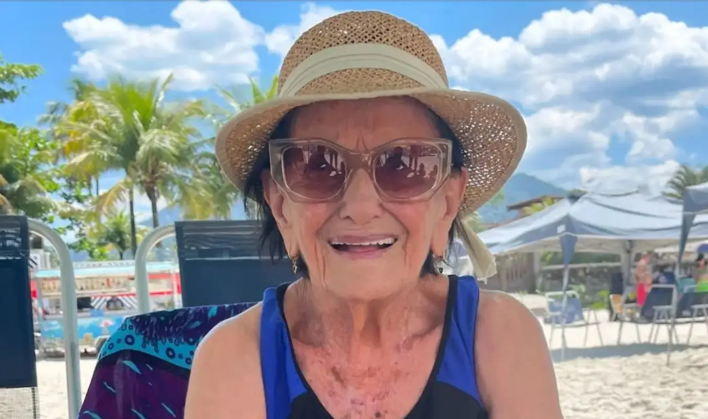 foto de Amalia Thereza da Silva, conhecida como Vó da Pomba