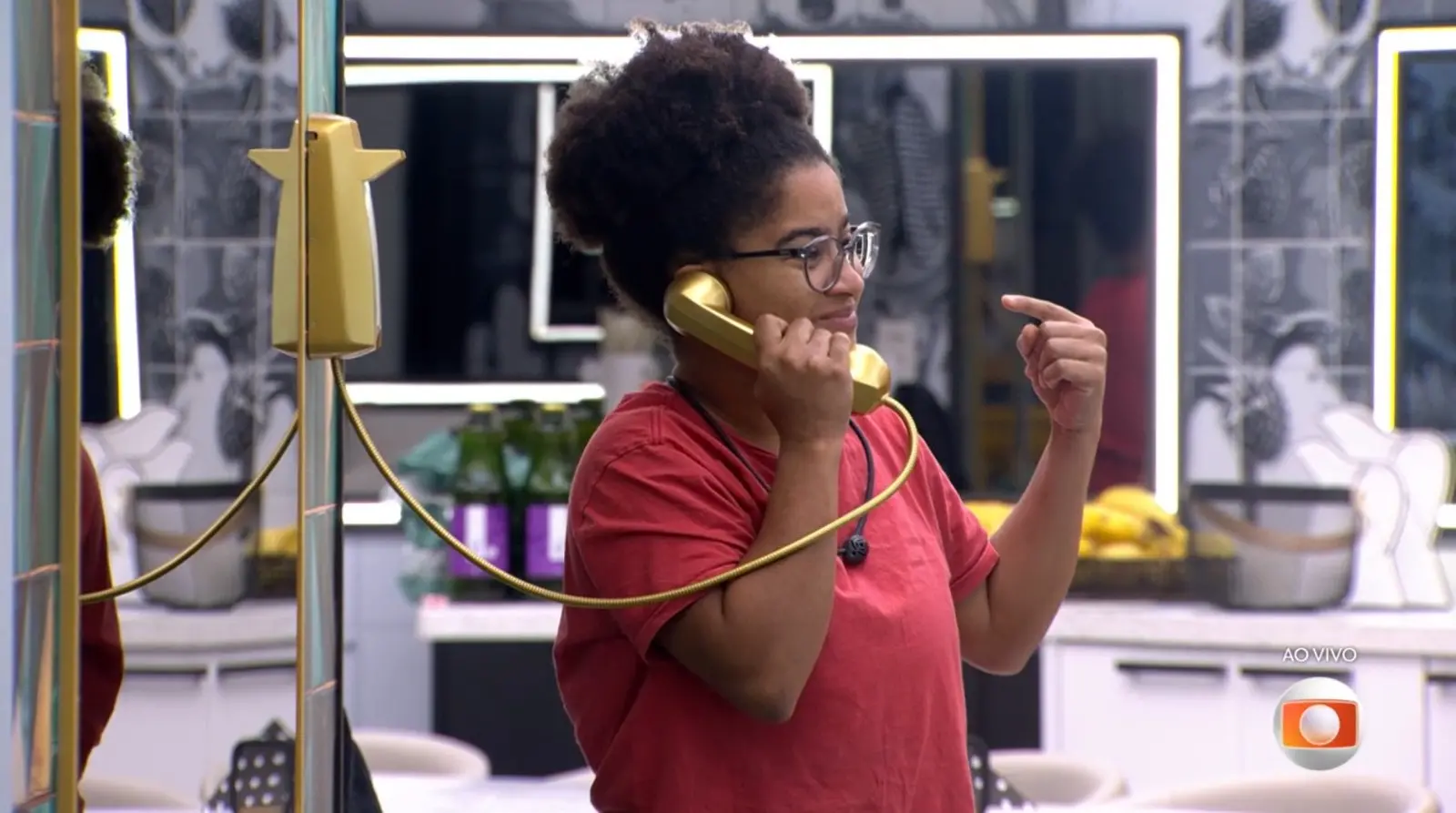 Participante atendeu o Big Fone dourado e garantiu poder de indicar um participante.