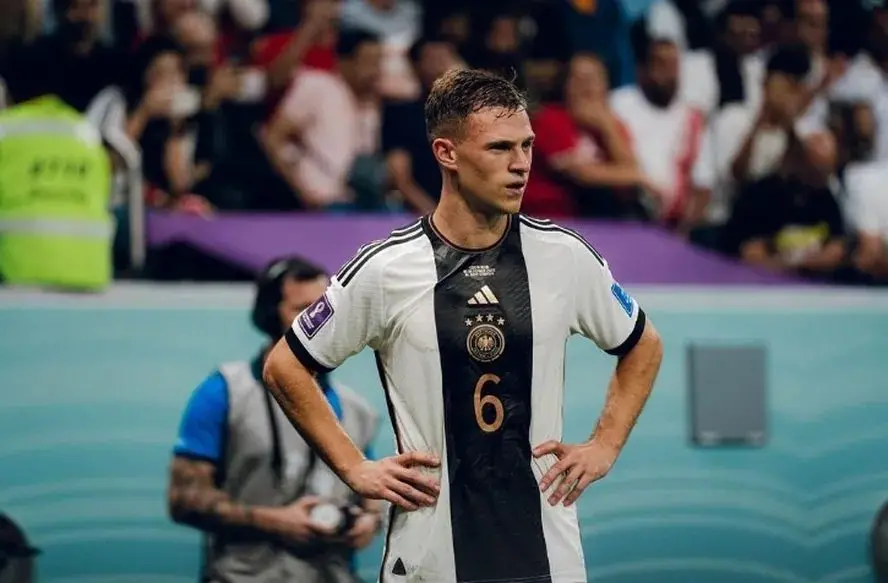 Kimmich em ação pela seleção da Alemanha