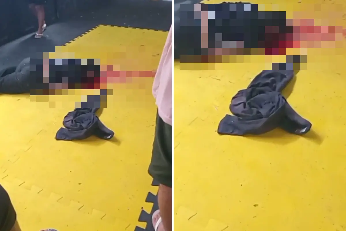 Imagem de homem que foi morto a tiros em academia de jiu-jitsu em Jijoca de Jericoacoara.