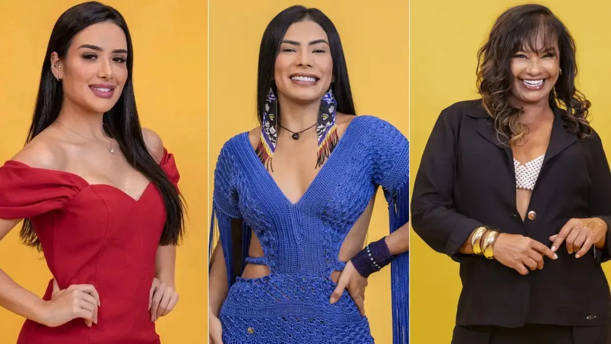 Jordana, Marciele, e Solange Couto.