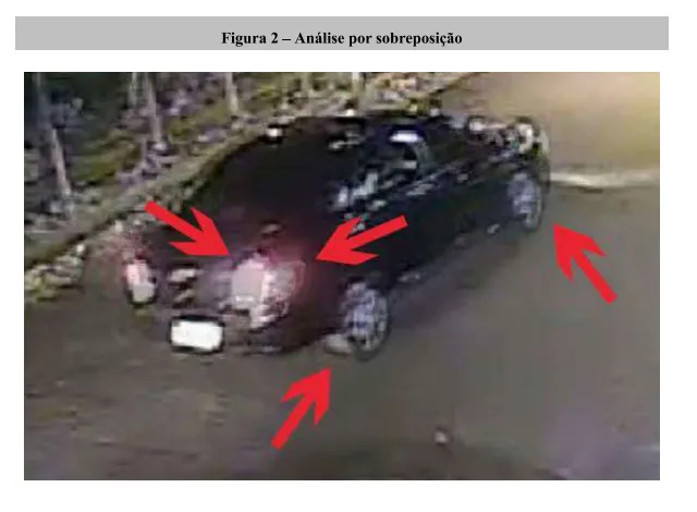 Peritos indicaram que houve sobreposição na imagem durante a edição.