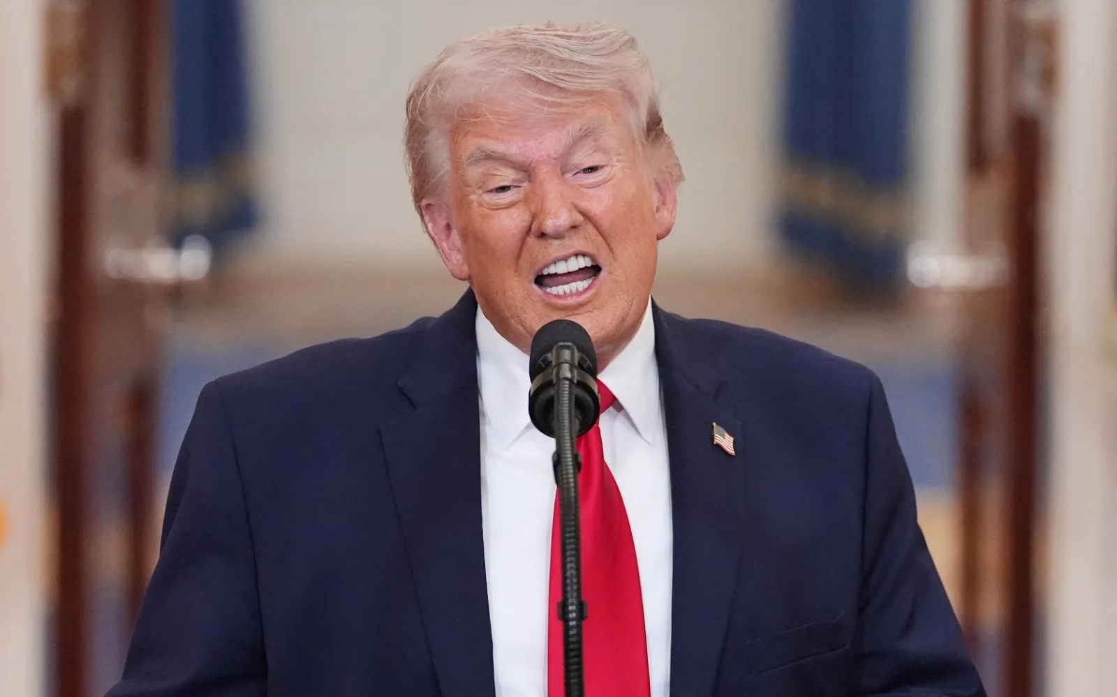 Donald Trump, presidente dos Estados Unidos, mantém escalada de tensão contra o Irã.