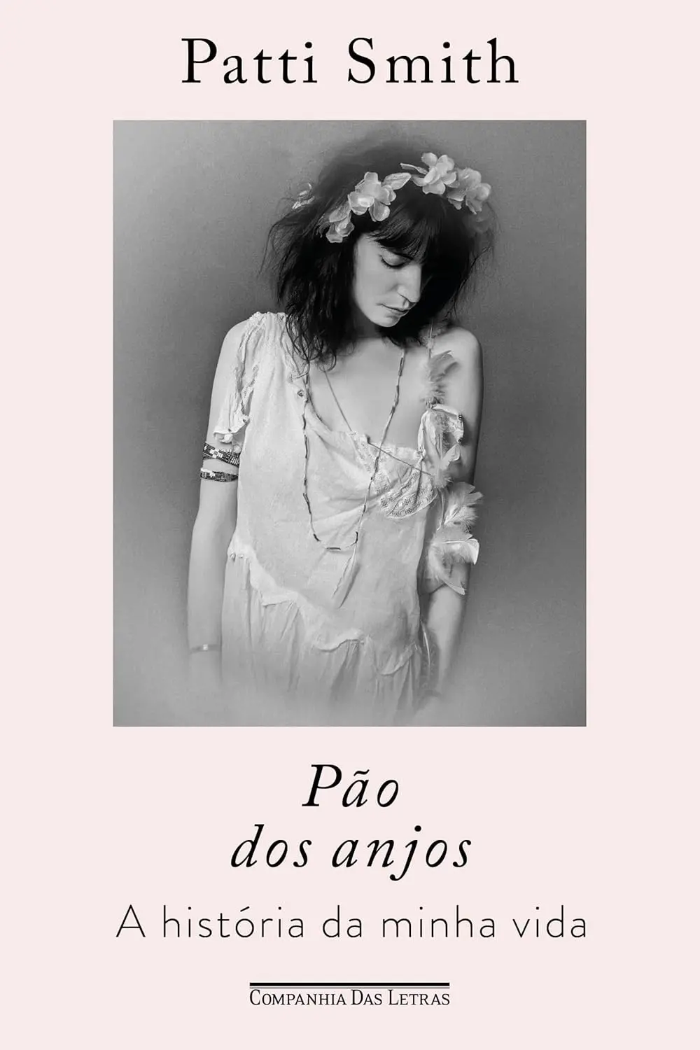 Imagem de capa do livro Pão dos anjos história da minha vida, da patti smith.